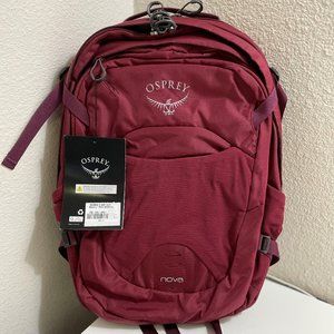 NWT Osprey Nova Daypack 32L Women's in Red Herring